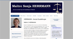 Desktop Screenshot of maitre-herrmann.com