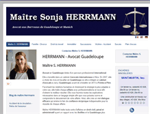 Tablet Screenshot of maitre-herrmann.com